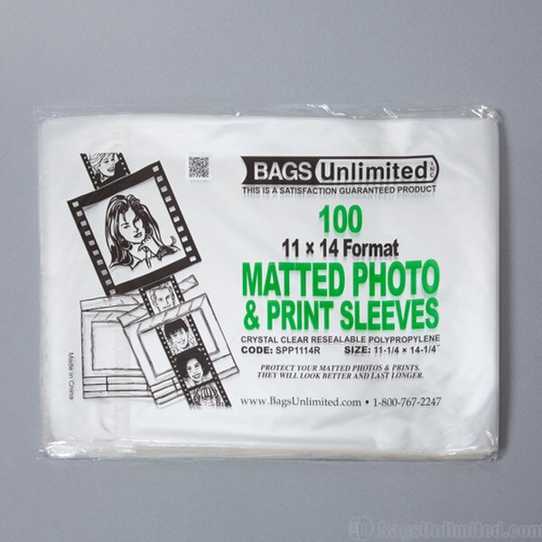 POLYPROPYLENE Resealable Sleeve for
